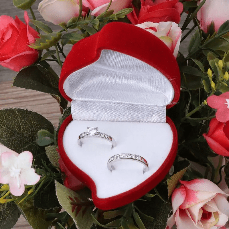 Écrin Bague <br /> Cœur de Velours