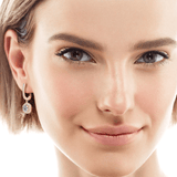 Boucles d'oreilles Or Rosée d’Aurore 18ct - Diamant Moissanite 1 Carat 💎