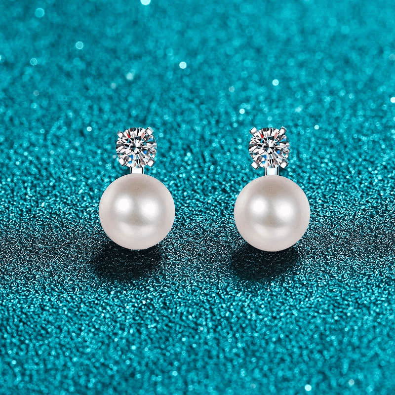 Boucles d'oreilles Perle Aria en Argent Sterling 925 Loriele™