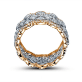 Anneau hallebarde Nérée en Argent Sterling 925- Sertie Diamant Zircon💎