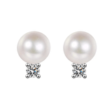 Boucles d'oreilles Perle Aria en Argent Sterling 925 Loriele™