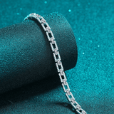 Bracelet Graceful Glint en Argent Sterling 925 avec Diamants Moissanite 💎