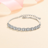 Bracelet Purity Prism en Argent Sterling 925 avec Diamants Moissanite 💎