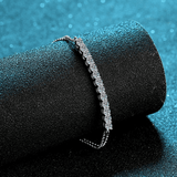 Bracelet Astral Allure en Argent Sterling 925 avec Diamants Moissanite 💎