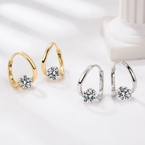 Chic Xmiral earrings with Zircon diamond 💎