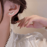 Boucles d'oreilles Etoile Pampille Plaqué Or 18 Carats Loriele™