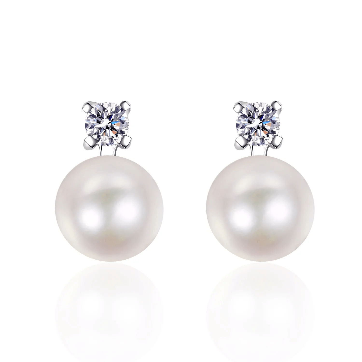 Boucles d'oreilles Perle Aria en Argent Sterling 925 Loriele™