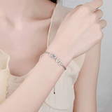 Bracelet Love Blissful en Argent Sterling 925 avec Diamants Moissanite 💎