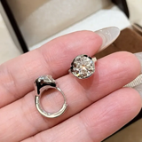 Boucles d’oreilles Curved Cléophée - Diamant Moissanite💎