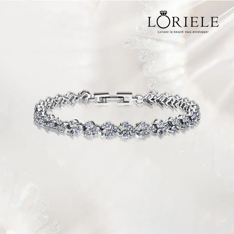 Bracelet Éclat de Désir Inaltérable en Argent sterling 925 - Diamant Moissanite 1 Carat 💎