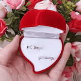 Écrin Bague <br /> Cœur de Velours