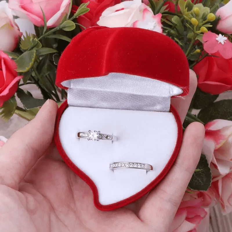 Écrin Bague <br /> Cœur de Velours