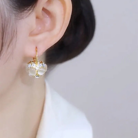 Boucles d'Or Perlées Lustré Or 14K🦪