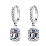 Boucles d'oreilles Solstice Sélène en Argent Sterling 925 Loriele™