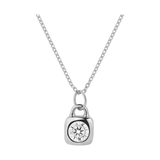 Collier Cadenas Aegis Hestia – Diamant Moissanite💎