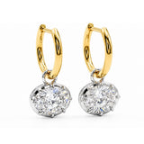 Boucles d'oreilles Diane Minerva - Diamant Moissanite💎
