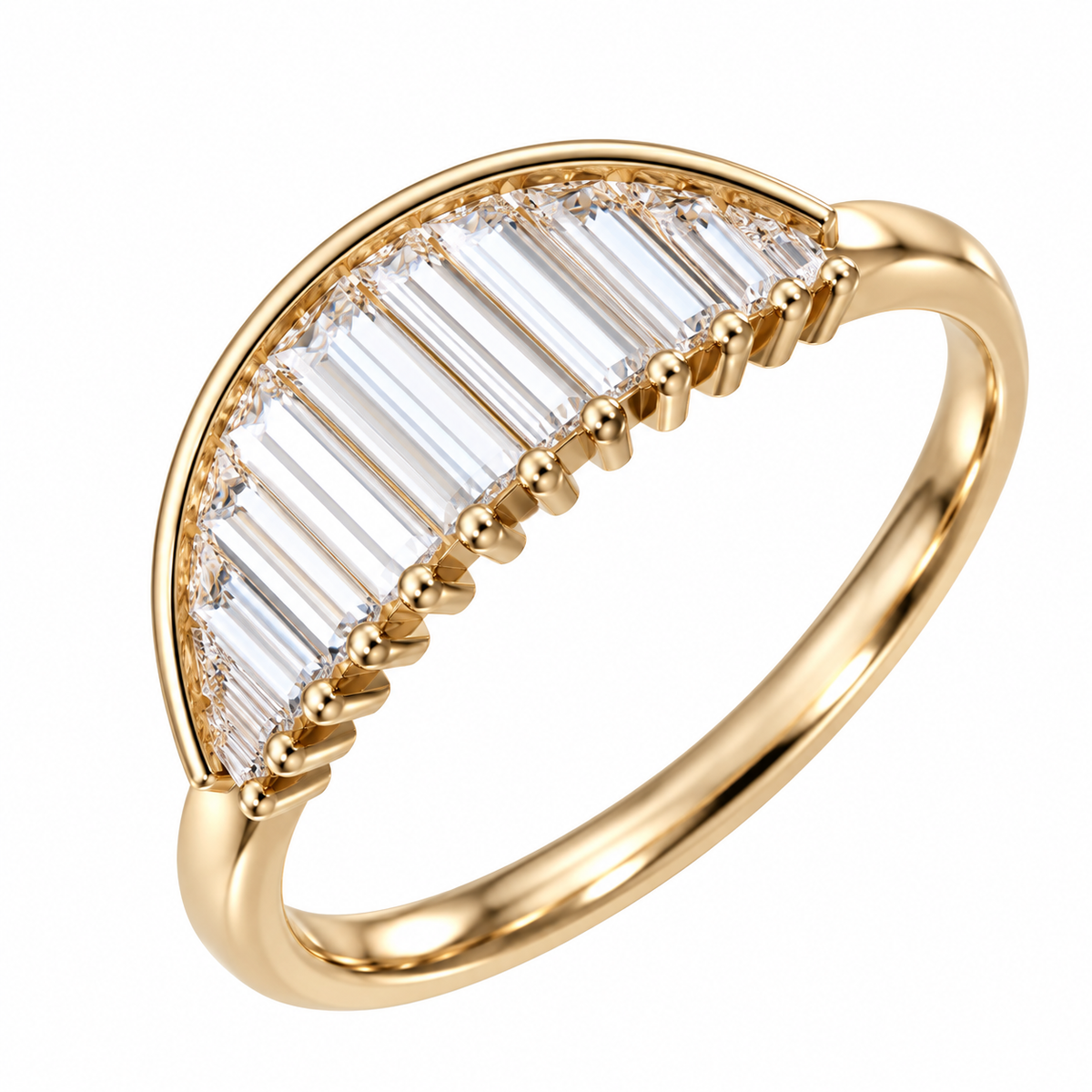 Bague Grand Opéra - Diamant Moissanite 💎