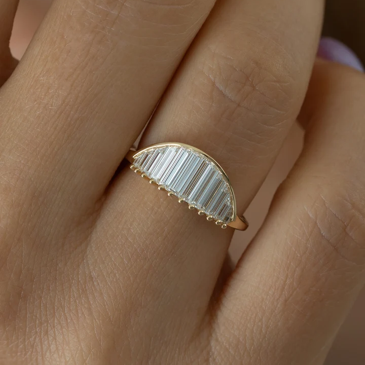 Bague Grand Opéra - Diamant Moissanite 💎