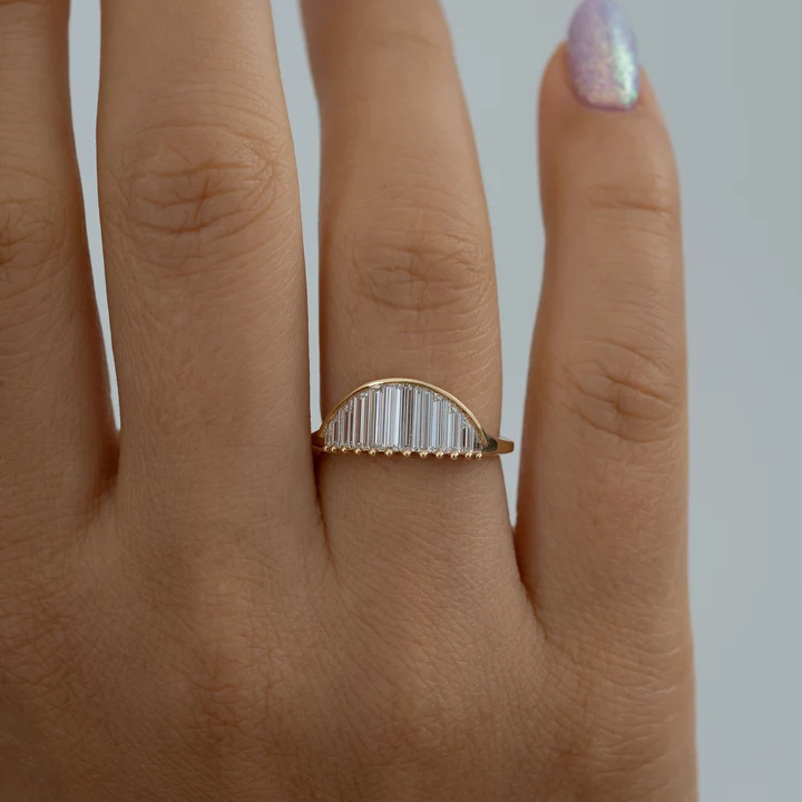 Bague Grand Opéra - Diamant Moissanite 💎
