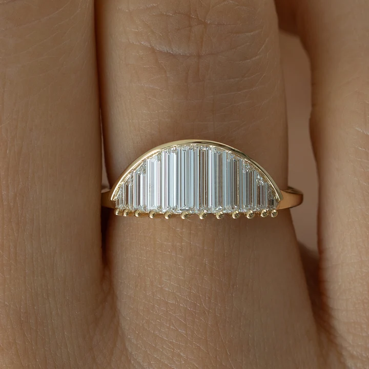 Bague Grand Opéra - Diamant Moissanite 💎