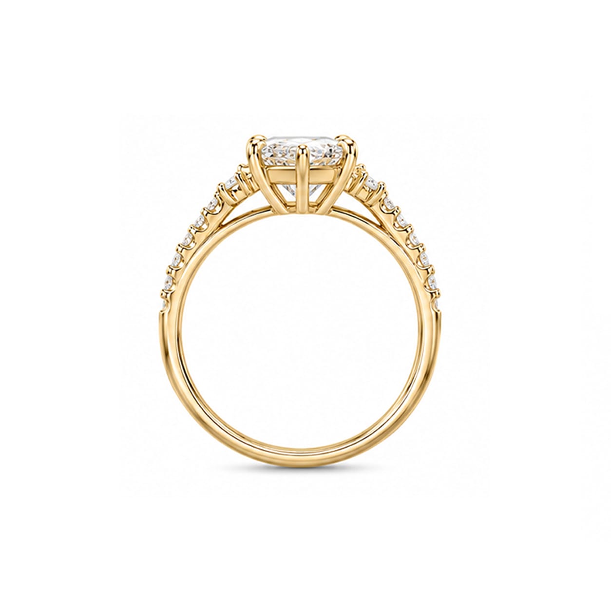 Bague Diadème Impératrice - Diamant Moissanite💎