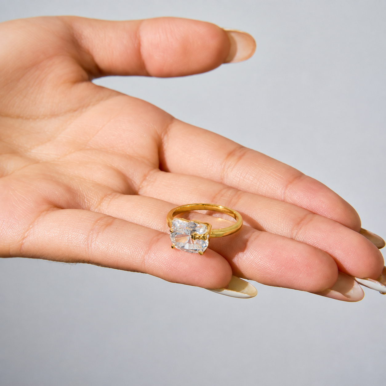 Bague Kitten kitty's 🐱- Diamant Moissanite💎