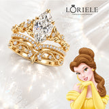 Ensemble de bagues Belle - Diamant Moissanite 💎