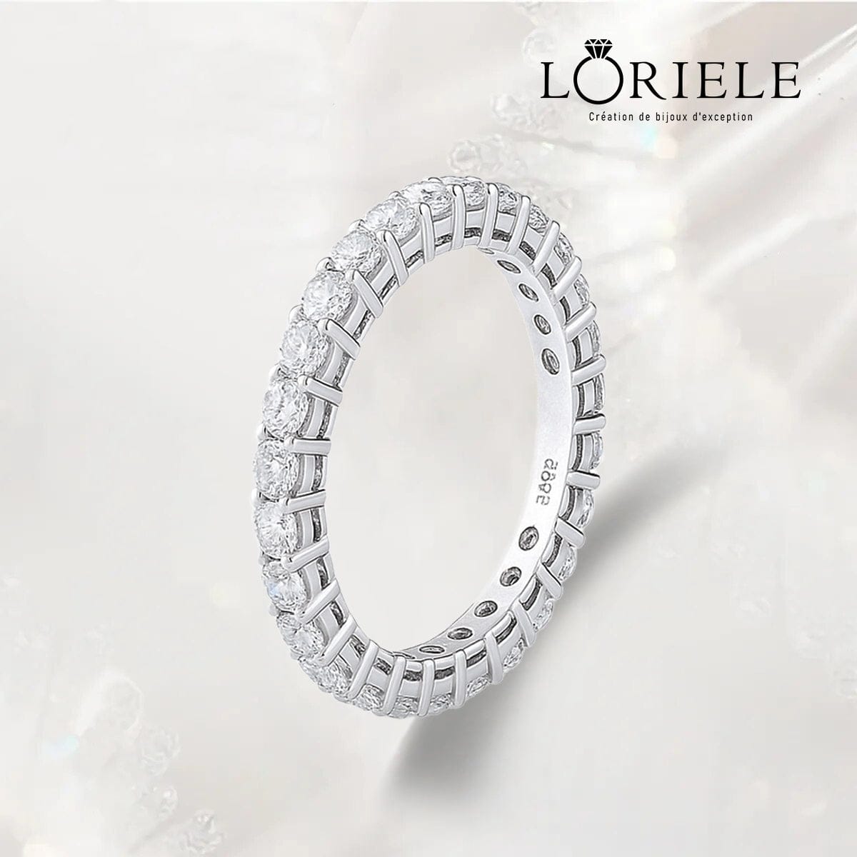 Bague Rayon Eos Cristalline - Diamant Moissanite💎