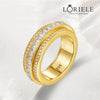 Bague Rivière Impérial - Diamant Moissanite💎