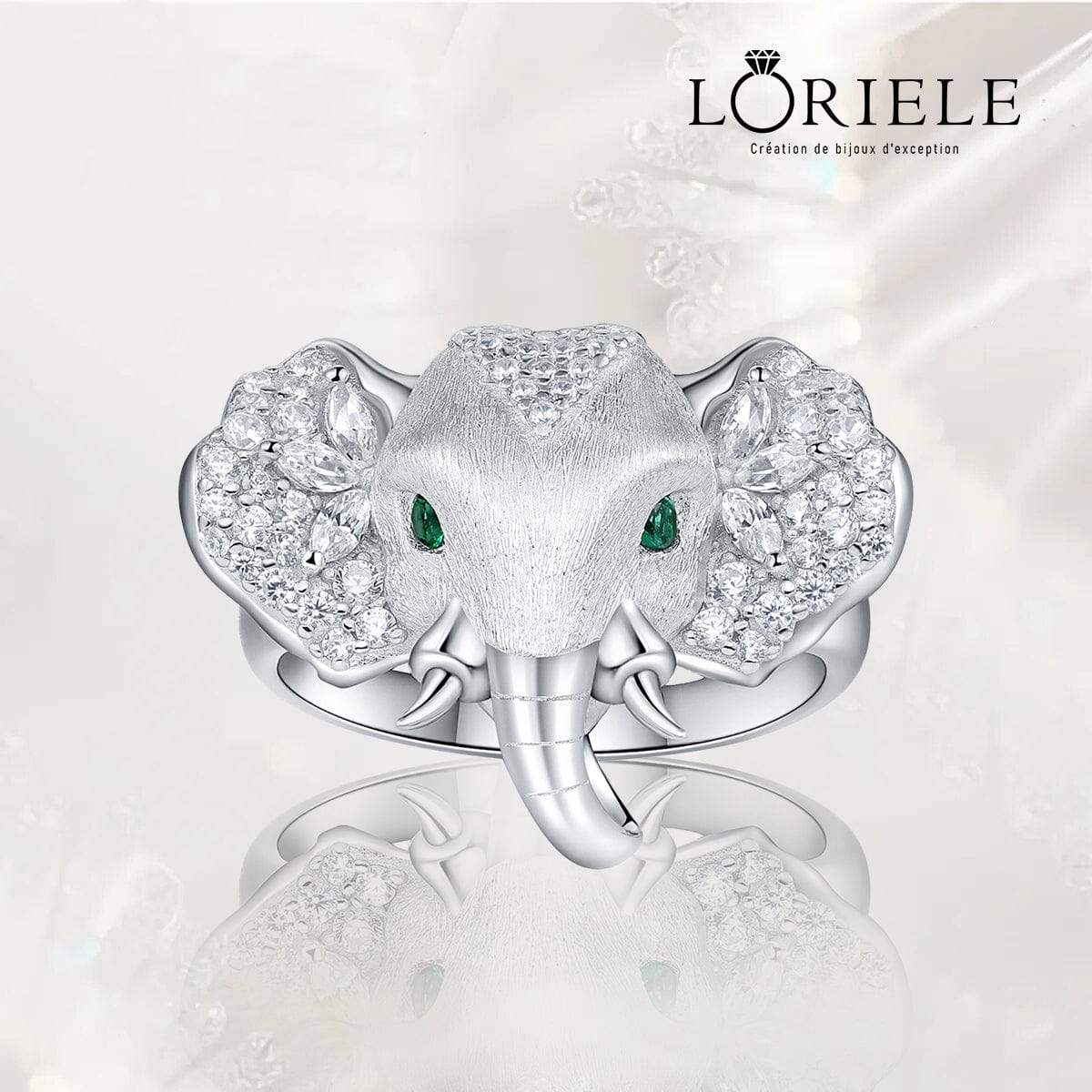 Bague Trône de Ganesha - Moissanite💎