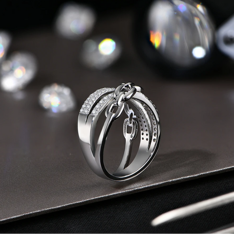 Freya Ring In Sterling Silver 925