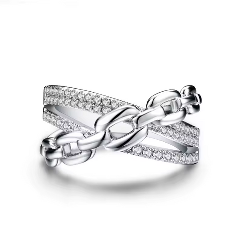 Freya Ring In Sterling Silver 925