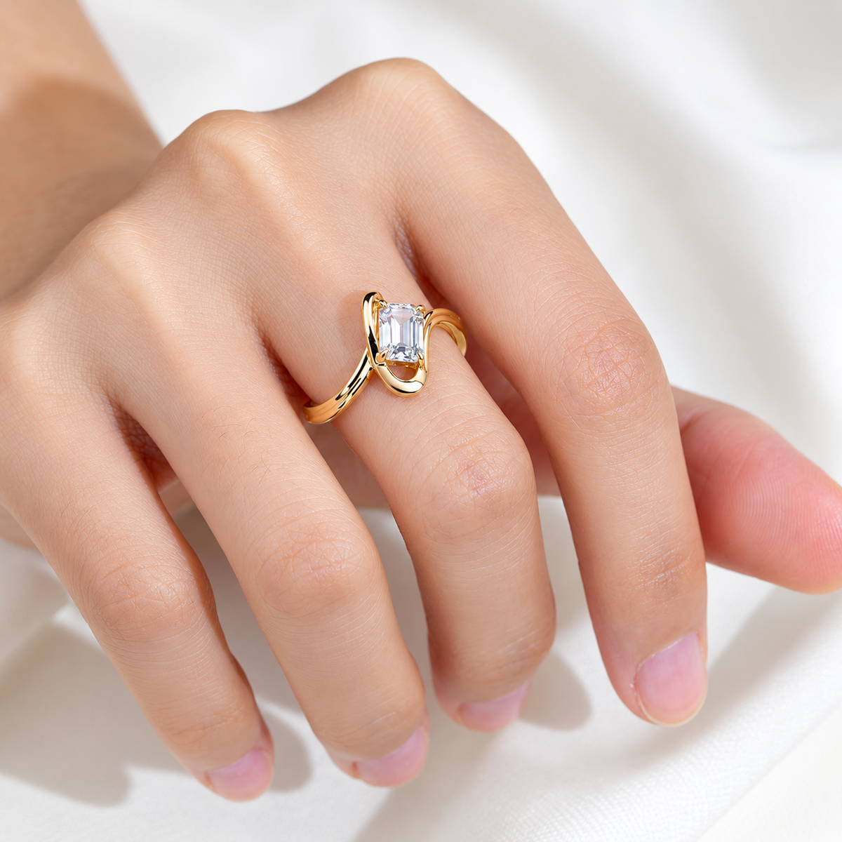 Bague Danse Velvet - Diamant Moissanite 💎