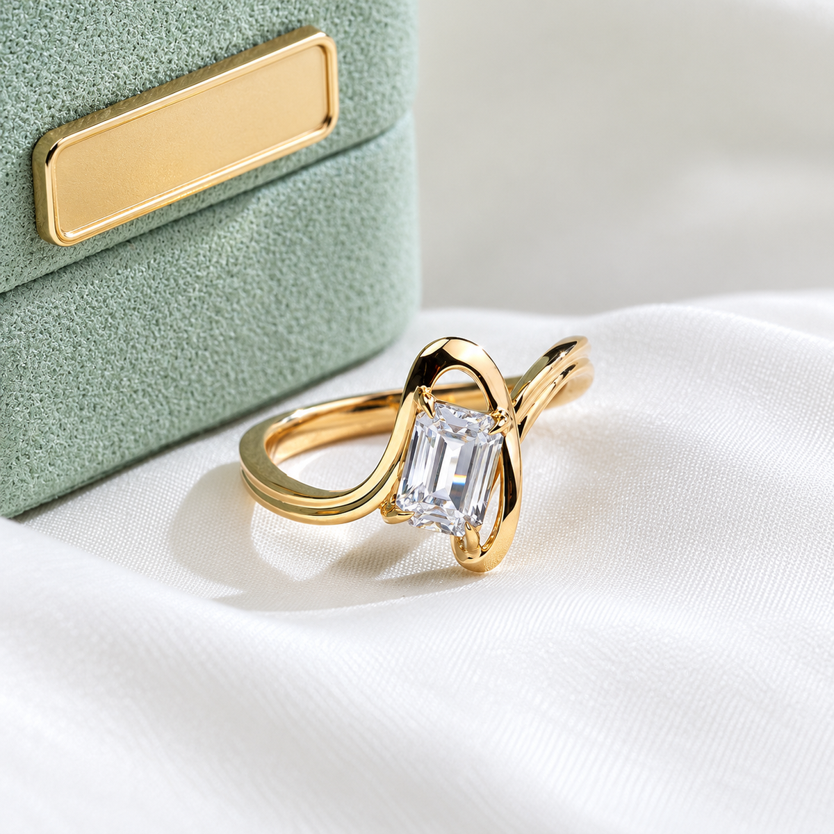 Bague Danse Velvet - Diamant Moissanite 💎