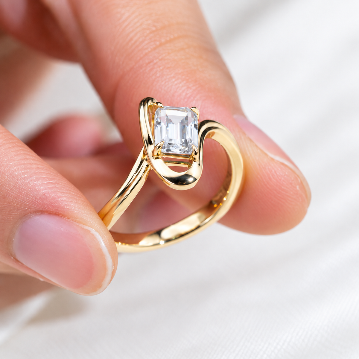 Bague Danse Velvet - Diamant Moissanite 💎