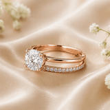 Bague loriele Lia Dualis - Diamant Moissanite💎