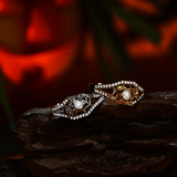 Bague LORIELE - La Tisseuse d’Or - Diamant Moissanite 1 Carat 💎