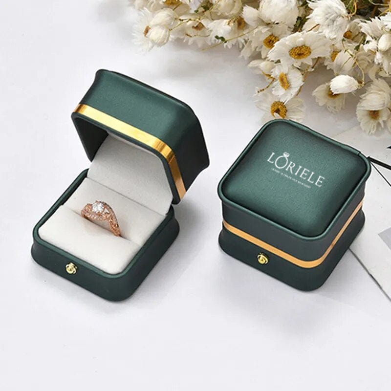 Bague Nymphes Aphrodite - Moissanite Jaspe 💎🌿