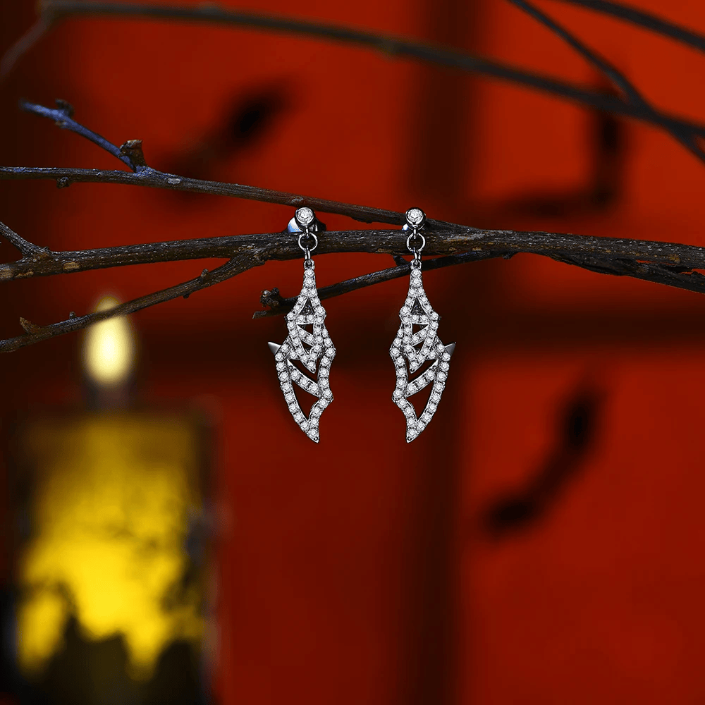 Boucles d’Oreilles Ailes de Lilith 🦇