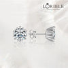 Boucles d'oreilles Aluna Perla - Diamant Moissanite💎