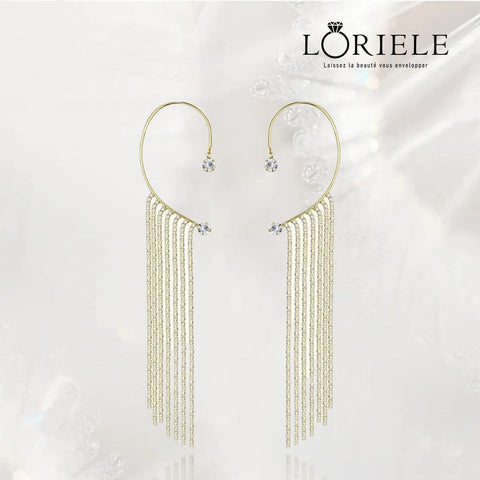Clips d’oreilles a pompon ✨ - Zircone Cubique 💎 x2