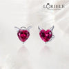 Boucles d'oreilles Ange & Démon ❤️‍🔥- Diamant Moissanite 💎