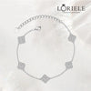 Bracelet Clover 🍀- Diamant Moissanite 1 Carats💎Loriele™