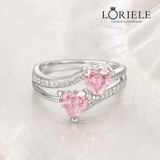 Bague Pink Love Promise 💞 - Diamant Moissanite 💎