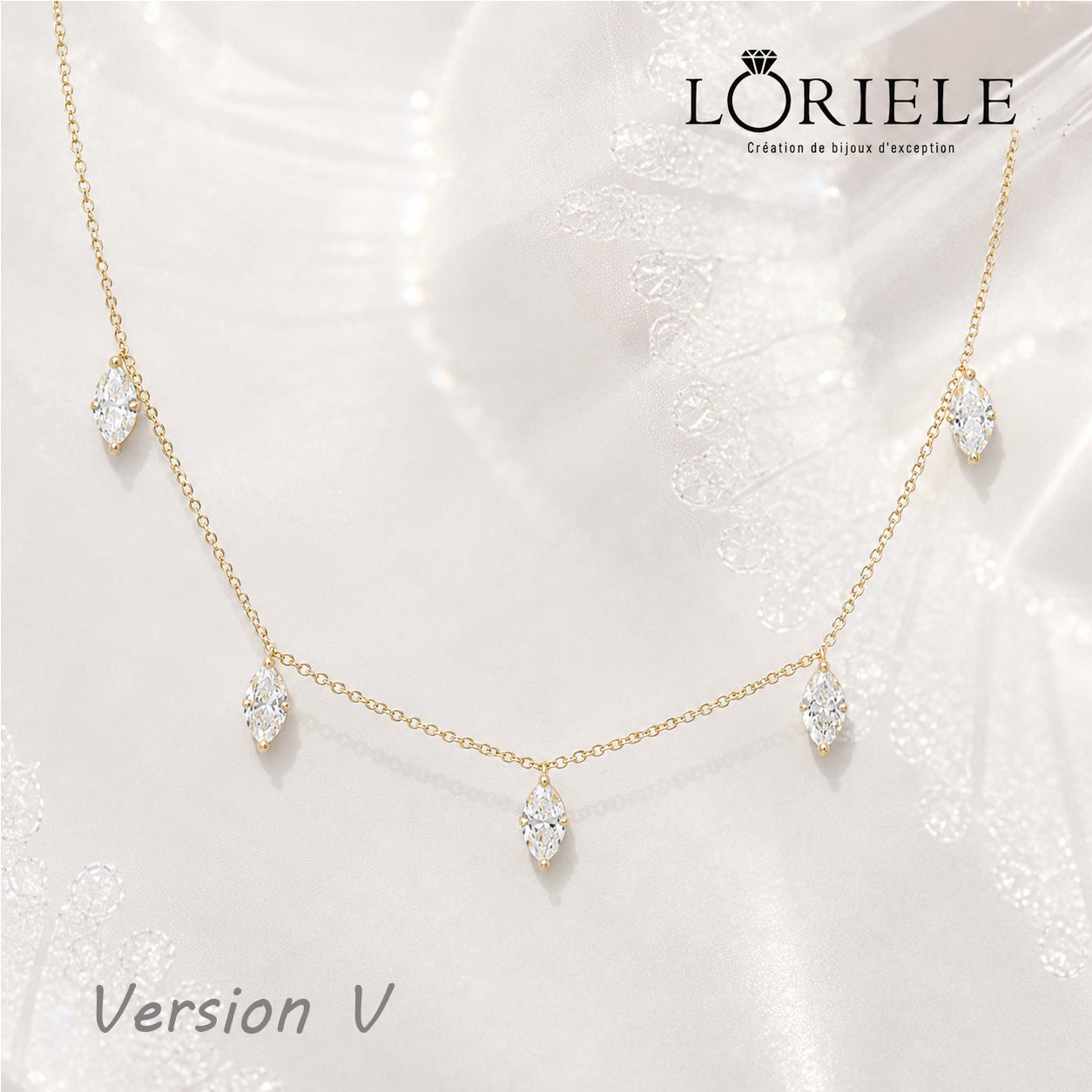 Colliers Feston Mélusine - Diamant Moissanite💎