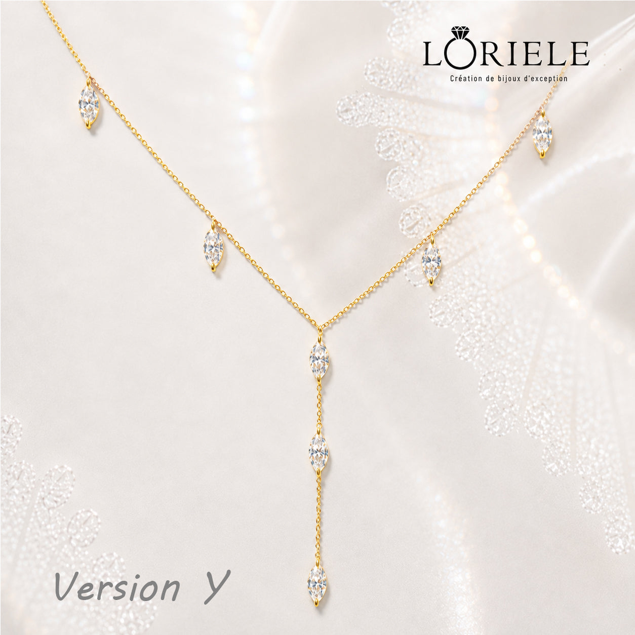 Colliers Feston Mélusine - Diamant Moissanite💎