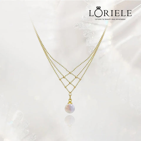 Collier Élégance Perla 🫧 - Or 14K Loriele™