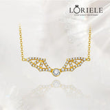 Collier Wyvern Dorée - Diamant Moissanite 💎