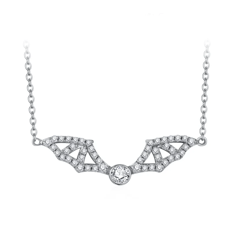 Collier Wyvern Dorée - Diamant Moissanite 💎