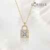 Collier Cadenas Éclat Scellé – Diamant Moissanite💎